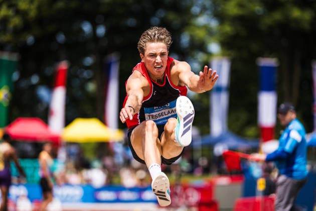 51. Hypomeeting, Goetzis (AT), 30.05.2026 GOETZIS, SWITZERLAND - MAY 30: Jeff TESSELAAR of the Netherlands competes in the long jump of the mens decathlon at the 51. Hypomeeting, Goetzis (AT) on May 30, 2026 in Goetzis, Switzerland. Copyright: xBEAUTIFULxSPORTS UlfxSchillerx
