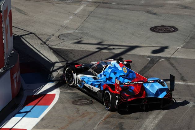 Phillipp Eng (AUT) Marco Wittmann (GER) BMW M Hybrid V8 25 im Rennen, BMW M Team WRT, GP Detroit, Michigan, USA, 30.05.2026, IMSA Rennserie