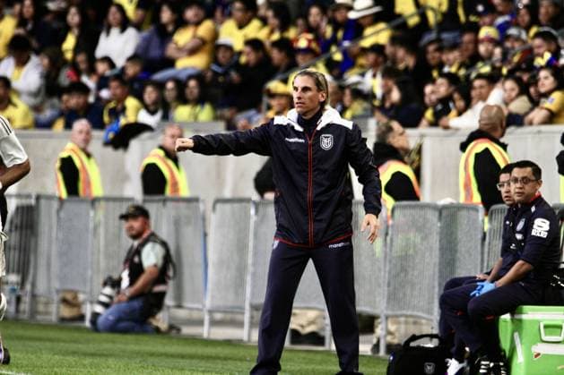 RECORD DATE NOT STATED Ecuador vs Saudi Arabia Friendlies Ahead of FIFA 2026 World Cup. (SPO) Ecuador vs Saudi Arabia Friendlies Ahead of FIFA 2026 World Cup. May 30, 2026, Harrison, New Jersey, USA: Sebastian Becacece, coach of Ecuador during friendly soccer match between Ecuador and Saudi Arabia ahead of FIFA 2026 World Cup at Sports illustrated stadium in Harrison, New Jersey. Credit: Niyi Fote Thenews2(Foto: Niyi Fote Thenews2 imago images) SPO  Copyright: xNiyixFotex