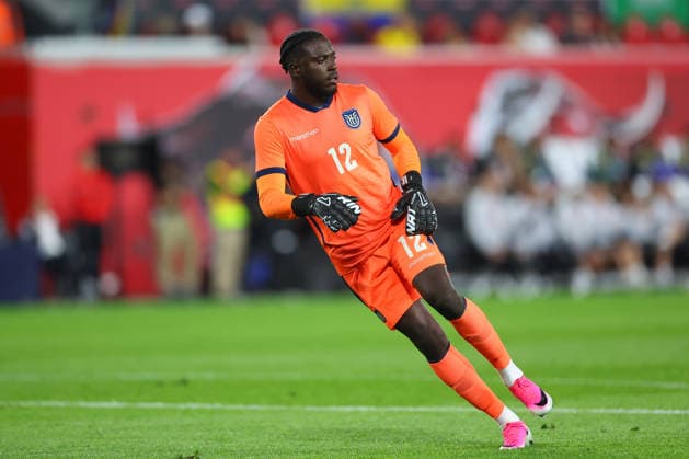 HARRISON, NJ - MAY 30: Moises Ramirez 12 of Ecuador during the first half of the pre 2026 FIFA World Cup, WM, Weltmeisterschaft, Fussball Friendly game against Saudi Arabia on May 30, 2026 at Sports Illustrated Stadium in Harrison, New Jersey. (Photo by Rich Graessle Icon Sportswire) SOCCER: MAY 30 Ecuador vs Saudi Arabia EDITORIAL USE ONLY Icon26053026240
