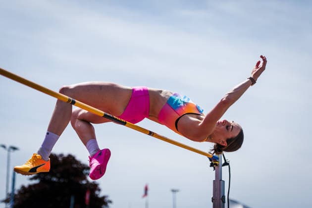 51. Hypomeeting, Goetzis (AT), 30.05.2026 GOETZIS, SWITZERLAND - MAY 30: Annik KAELIN of Switzerland competes in the high jump of the womens heptathlon at the 51. Hypomeeting, Goetzis (AT) on May 30, 2026 in Goetzis, Switzerland. Copyright: xBEAUTIFULxSPORTS UlfxSchillerx