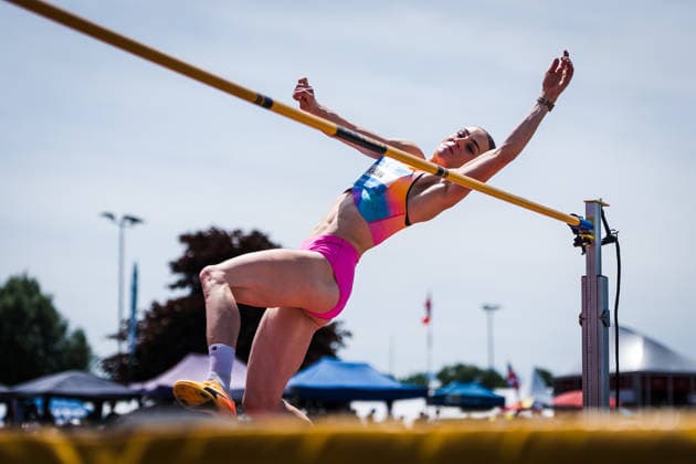51. Hypomeeting, Goetzis (AT), 30.05.2026 GOETZIS, SWITZERLAND - MAY 30: Annik KAELIN of Switzerland competes in the high jump of the womens heptathlon at the 51. Hypomeeting, Goetzis (AT) on May 30, 2026 in Goetzis, Switzerland. Copyright: xBEAUTIFULxSPORTS UlfxSchillerx