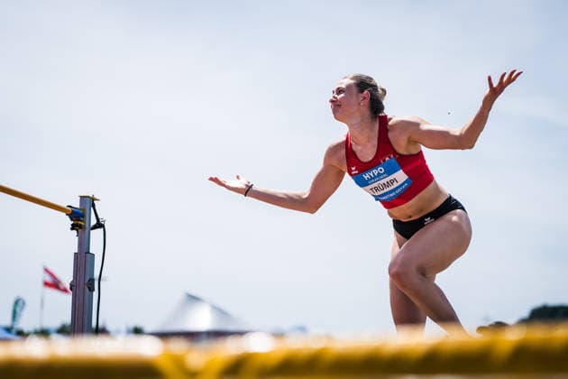 51. Hypomeeting, Goetzis (AT), 30.05.2026 GOETZIS, SWITZERLAND - MAY 30: Liana TRUEMPI of Switzerland competes in the high jump of the womens heptathlon at the 51. Hypomeeting, Goetzis (AT) on May 30, 2026 in Goetzis, Switzerland. Copyright: xBEAUTIFULxSPORTS UlfxSchillerx