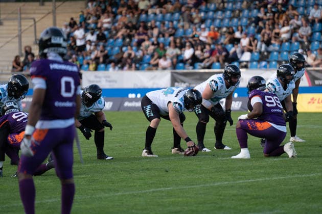 30.05.2026, xhfmx, American Football EFA European Football Alliance, Frankfurt Galaxy - Munich Ravens (DFL DFB REGULATIONS PROHIBIT ANY USE OF PHOTOGRAPHS as IMAGE SEQUENCES and or QUASI-VIDEO) Frankfurt am Main