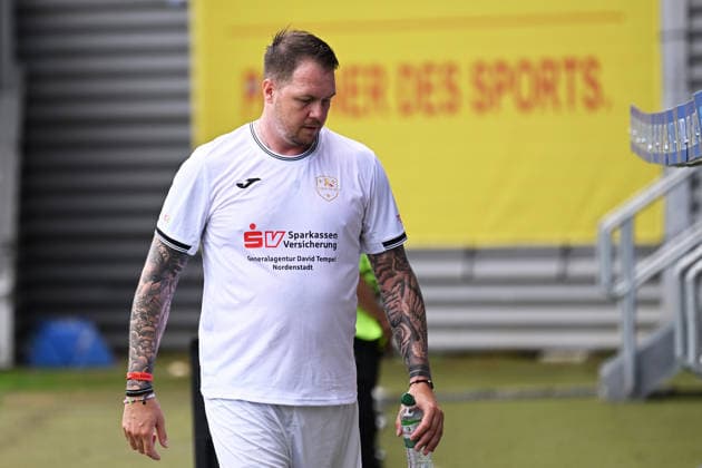 30.05.2026, xsvx, Fussball Langholz Cup 2026, v.l. Steven Ruprecht (DFL Legenden) Wiesbaden