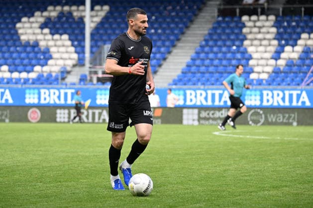 30.05.2026, xsvx, Fussball Langholz Cup 2026, v.l. Daniel Caligiuri (Eckerlin & Friends) Wiesbaden