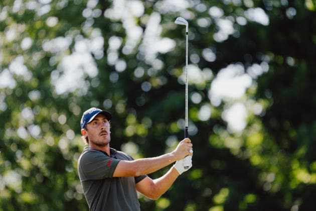 GOLF - Austrian Alpine Open KITZBUEHEL,AUSTRIA,31.MAY.26 - GOLF - DP World Tour, Austrian Alpine Open, GC Kitzbuehel-Schwarzsee-Reith. Image shows Ugo Coussaud (FRA).  GEPAxpictures xAlexanderxSolc