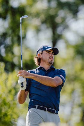 GOLF - Austrian Alpine Open KITZBUEHEL,AUSTRIA,31.MAY.26 - GOLF - DP World Tour, Austrian Alpine Open, GC Kitzbuehel-Schwarzsee-Reith. Image shows Jacob Skov Olesen (DEN).  GEPAxpictures xAlexanderxSolc