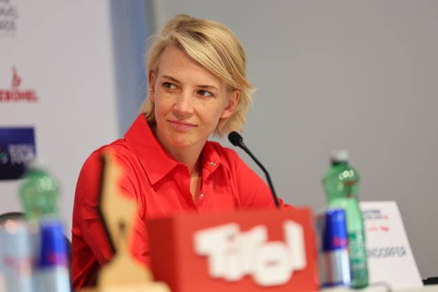 GOLF - Austrian Alpine Open KITZBUEHEL,AUSTRIA,31.MAY.26 - GOLF - DP World Tour, Austrian Alpine Open, GC Kitzbuehel-Schwarzsee-Reith. Image shows Viktoria Veider Walser.  GEPAxpictures xAmirxBeganovic
