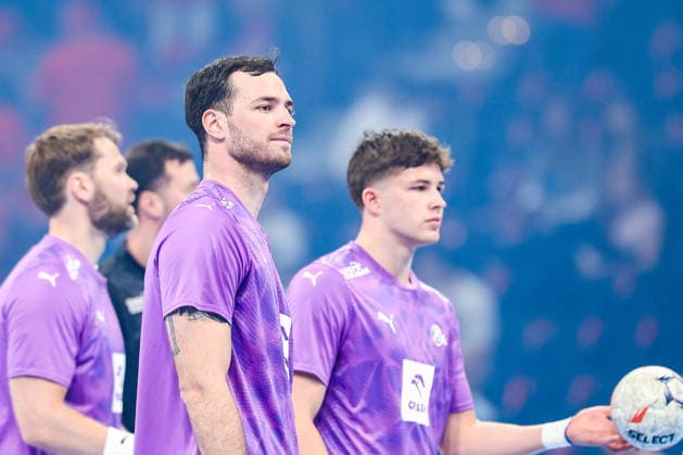 30.05.2026, xIAJx, Handball, EHF European League - WINAMAX Finals, 1. Halbfinale, Montpellier HB - THW Kiel, Barclays Arena: Veron Nacinovic (THW KIel, 93) Deutschland