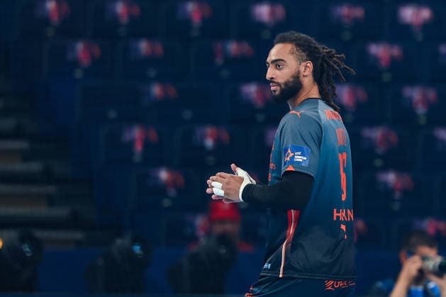 30.05.2026, xIAJx, Handball, EHF European League - WINAMAX Finals, 1. Halbfinale, Montpellier HB - THW Kiel, Barclays Arena: Bryan Monte (Montpellier HB, 26) Deutschland
