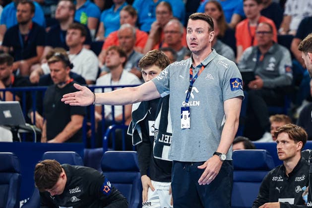 30.05.2026, xIAJx, Handball, EHF European League - WINAMAX Finals, 1. Halbfinale, Montpellier HB - THW Kiel, Barclays Arena: Filip Jicha (THW Kiel, Cheftrainer) Deutschland