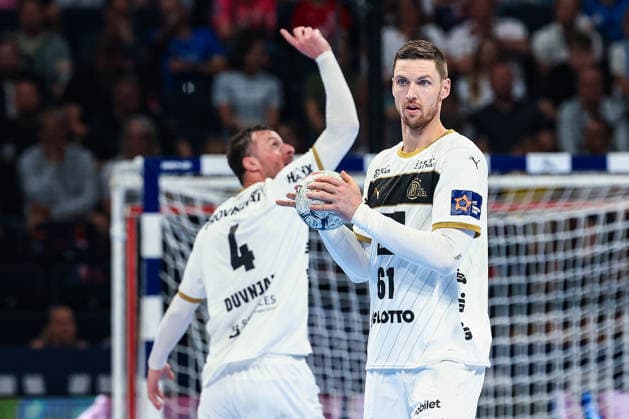 30.05.2026, xIAJx, Handball, EHF European League - WINAMAX Finals, 1. Halbfinale, Montpellier HB - THW Kiel, Barclays Arena:Hendrik Pekeler (THW Kiel, 61) Deutschland