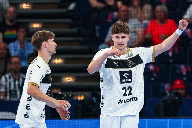 30.05.2026, xIAJx, Handball, EHF European League - WINAMAX Finals, 1. Halbfinale, Montpellier HB - THW Kiel, Barclays Arena: Rasmus Ankermann (THW Kiel, 22) Deutschland