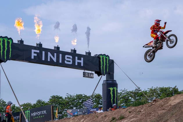 MXGP of Teutschenthal 2026 Teutschenthal, Deutschland 31. Mai 2026 Im Bild:Daniela Guillen ESP Gasgas RFME Spain national team, Nationalteam Gwinnt dieses WMX Rennen Teutschenthal Motocross Strecke Talkessel Sachsen-Anhalt Deutschland