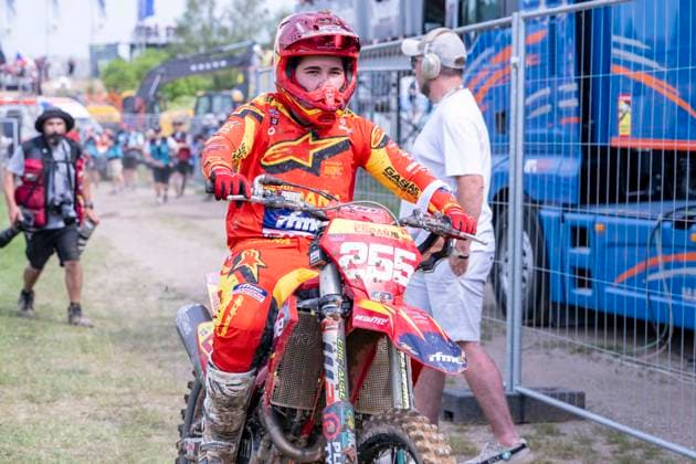 MXGP of Teutschenthal 2026 Teutschenthal, Deutschland 31. Mai 2026 Im Bild:Daniela Guillen ESP Gasgas RFME Spain national team, Nationalteam Gwinnt dieses WMX Rennen Teutschenthal Motocross Strecke Talkessel Sachsen-Anhalt Deutschland