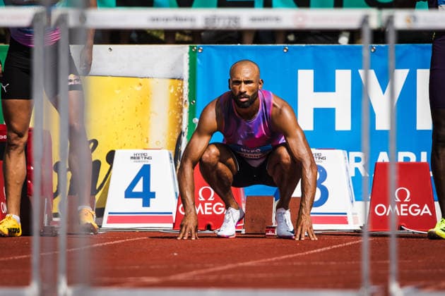 51. Hypomeeting, Goetzis (AT), 31.05.2026 GOETZIS, SWITZERLAND - MAY 31: Damian WARNER of Canada prepares for the 110 m hurdles of the mens decathlon at the 51. Hypomeeting, Goetzis (AT) on May 31, 2026 in Goetzis, Switzerland. Copyright: xBEAUTIFULxSPORTS UlfxSchillerx