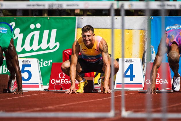51. Hypomeeting, Goetzis (AT), 31.05.2026 GOETZIS, SWITZERLAND - MAY 31: Simon EHAMMER of Switzerland competes in the 110 m hurdles of the mens decathlon at the 51. Hypomeeting, Goetzis (AT) on May 31, 2026 in Goetzis, Switzerland. Copyright: xBEAUTIFULxSPORTS UlfxSchillerx