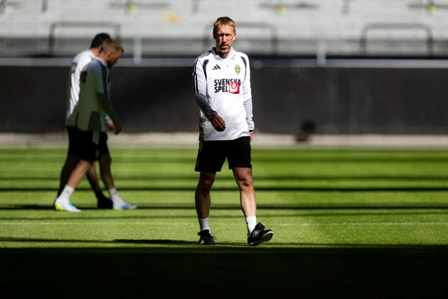 STOCKHOLM, SVERIGE 20260531 Förbundskapten Graham Potter under herrlandslagets träning pa Strawberry Arena pa söndagen, inför mandagens vänskapsmatch mot Norge och kommande VM i USA. STOCKHOLM SVERIGE x10050x Copyright: xPontusxLundahl TTx FOTBOLLSLANDSLAGET TRÄNING
