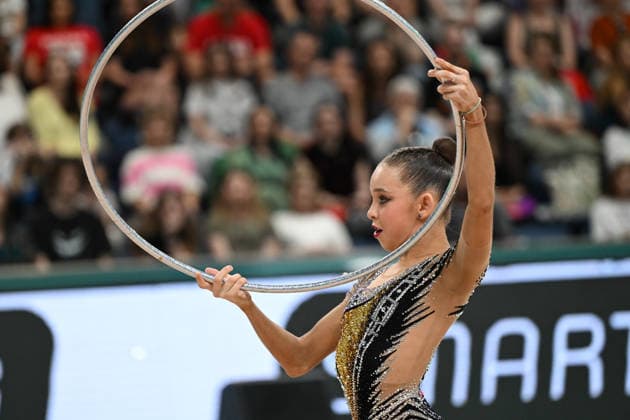 IPA85207284 - ILTERIAKOVA Sofiia (RUS) during European Championships in Rhythmic gymnastics, Rhythmische Sportgymnastik, RSG Gymnastics in Varna, Bulgaria, May 31 2026  Copyright: xFilippoxTomasi IPAxSportx xx 85207284