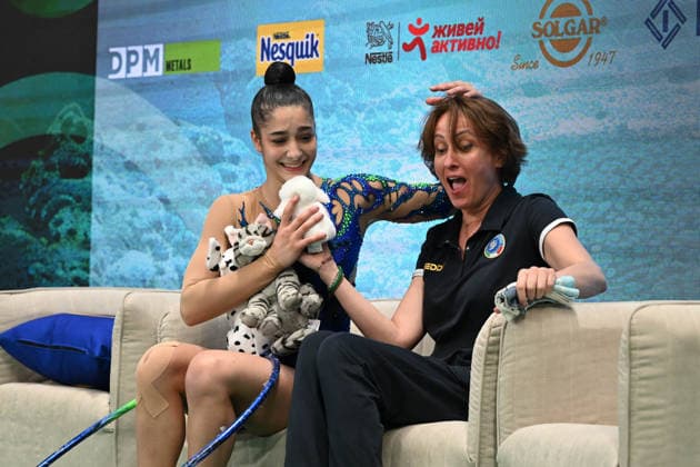 IPA85207232 - RAFFAELI Sofia (ITA) during European Championships in Rhythmic gymnastics, Rhythmische Sportgymnastik, RSG Gymnastics in Varna, Bulgaria, May 31 2026  Copyright: xFilippoxTomasi IPAxSportx xx 85207232