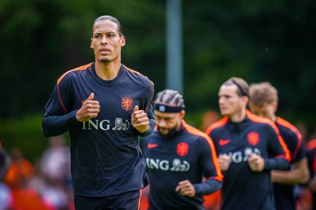 ZEIST , 31-05-2026 , KNVB Campus , season 2025 2026 , Dutch International football , Training session Netherlands , picture shows Netherlands player Virgil van Dijk Training Netherlands 31-05-2026  x204072512x Copyright: