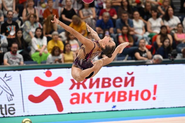 IPA85207973 - ILTERIAKOVA Sofiia (RUS) during European Championships in Rhythmic gymnastics, Rhythmische Sportgymnastik, RSG Gymnastics in Varna, Bulgaria, May 31 2026  Copyright: xFilippoxTomasi IPAxSportx xx 85207973