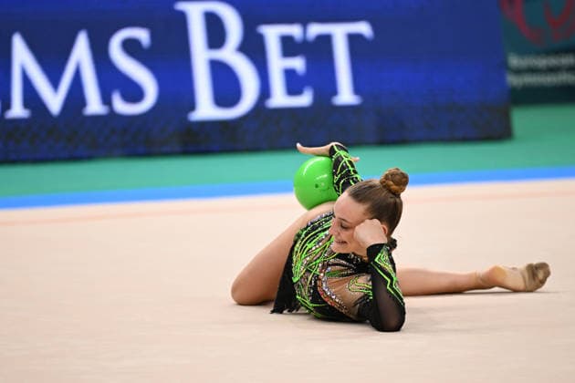 IPA85207975 - DRAGAS Tara (ITA) during European Championships in Rhythmic gymnastics, Rhythmische Sportgymnastik, RSG Gymnastics in Varna, Bulgaria, May 31 2026  Copyright: xFilippoxTomasi IPAxSportx xx 85207975