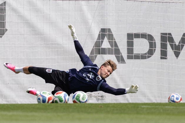 SOCCER - AUT vs TUN, test match VIENNA,AUSTRIA,31.MAY.26 - SOCCER - OEFB international test match, Austria vs Tunisia, preview, training team AUT. Image shows Patrick Pentz (AUT).  GEPAxpictures xArminxRauthner