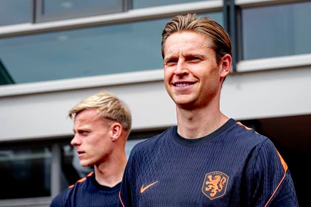 ZEIST - Netherlands player Frenkie de Jong during Dutch national team, Nationalteam training at the KNVB Campus on March 22, 2026 in Zeist, the Netherlands. (Photo by DeFodi Images) -