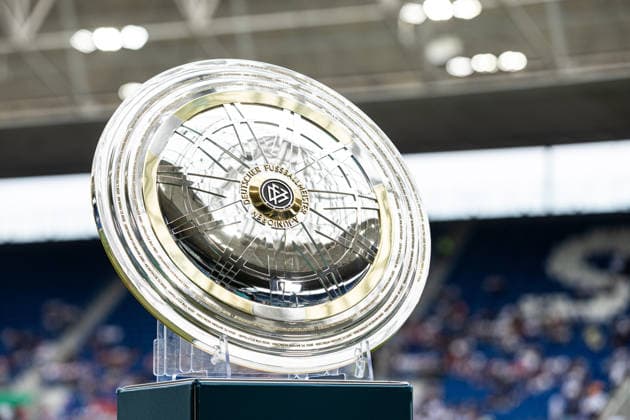 U19-DFB-Nachwuchsliga A, 2025 2026, Finale: TSG Hoffenheim U19 - 1. FC Köln U19; 31.05.2026 Meisterschale, Symbolfoto. DFB A-Junioren, Deutscher Fußballmeister. U19-DFB-Nachwuchsliga A, 2025 2026, Finale: TSG Hoffenheim U19 - 1. FC Köln U19; PreZero Arena, Sinsheim; 31.05.2026 DFB regulations prohibit any use of photographs as image sequences and or quasi video. Copyright: xBEAUTIFULxSPORTS Buriakovx