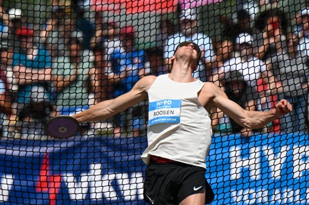 ATHLETICS - Hypomeeting Goetzis 2026 GOETZIS,AUSTRIA,31.MAY.26 - ATHLETICS - World Athletics Combined Events Tour, Hypomeeting, decathlon, discus throw. Image shows Sven Roosen (NED).  GEPAxpictures xOliverxLerch