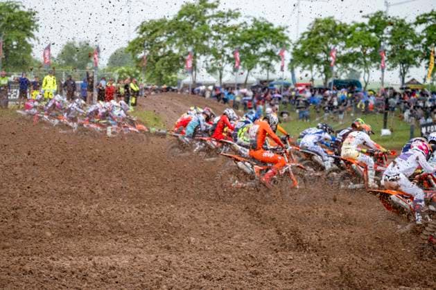 MXGP of Teutschenthal 2026 Teutschenthal, Deutschland 31. Mai 2026 Im Bild:Start EMX 250 Teutschenthal Motocross Strecke Talkessel Sachsen-Anhalt Deutschland