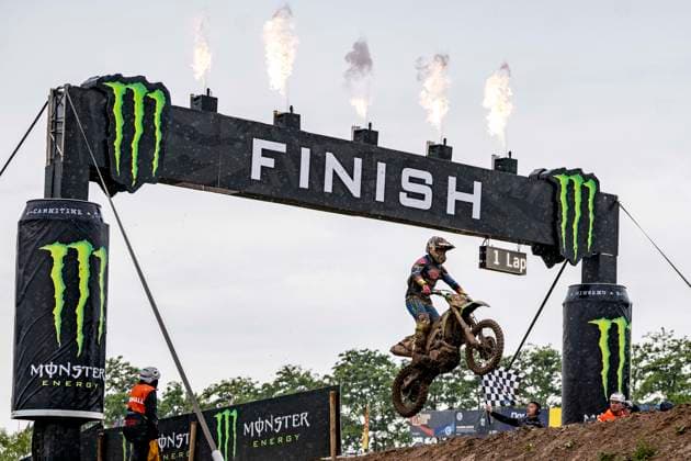 MXGP of Teutschenthal 2026 Teutschenthal, Deutschland 31. Mai 2026 Im Bild:Garcia Francisco Kawasaki ESP RFME Venum BUD RACING Kawasaki gewinnt den Lauf der EMX 250 Klasse Teutschenthal Motocross Strecke Talkessel Sachsen-Anhalt Deutschland