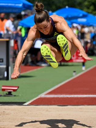 ATHLETICS - Hypomeeting Goetzis 2026 GOETZIS,AUSTRIA,31.MAY.26 - ATHLETICS - World Athletics Combined Events Tour, Hypomeeting, heptathlon, long jump. Image shows Emma Oosterwegel (NED).  GEPAxpictures xOliverxLerch