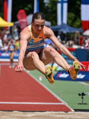 ATHLETICS - Hypomeeting Goetzis 2026 GOETZIS,AUSTRIA,31.MAY.26 - ATHLETICS - World Athletics Combined Events Tour, Hypomeeting, heptathlon, long jump. Image shows Annik Kaelin (SUI).  GEPAxpictures xOliverxLerch