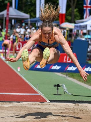 ATHLETICS - Hypomeeting Goetzis 2026 GOETZIS,AUSTRIA,31.MAY.26 - ATHLETICS - World Athletics Combined Events Tour, Hypomeeting, heptathlon, long jump. Image shows Noor Vidts (BEL).  GEPAxpictures xOliverxLerch