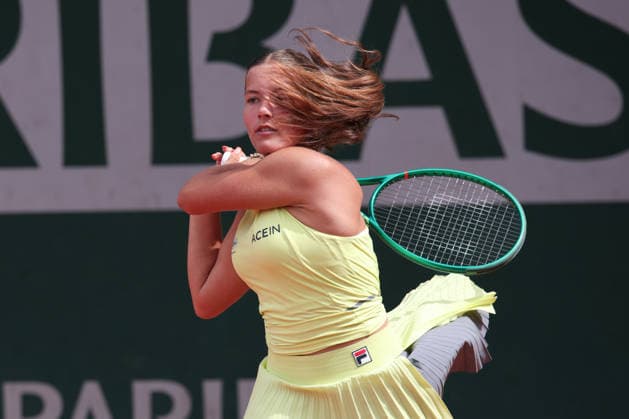 Ida Wobker (GER), Maedchen Einzel, Girls Singles Tennis - French Open 2026 - Roland Garros - Paris - - France - 31 May 2026. Copyright: xJuergenxHasenkopfx