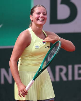 Ida Wobker (GER), Maedchen Einzel, Girls Singles Tennis - French Open 2026 - Roland Garros - Paris - - France - 31 May 2026. Copyright: xJuergenxHasenkopfx