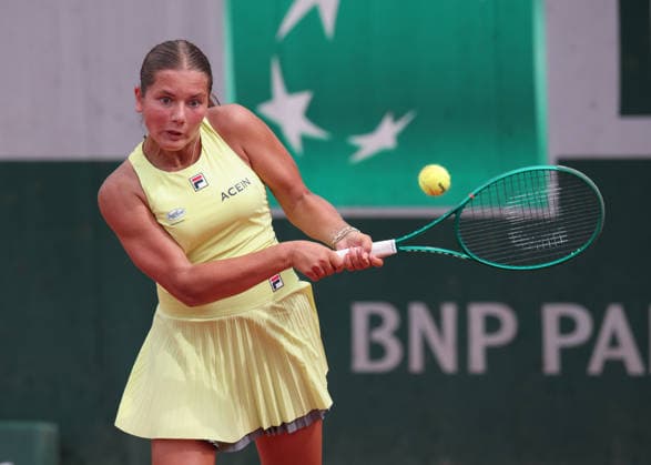 Ida Wobker (GER), Maedchen Einzel, Girls Singles Tennis - French Open 2026 - Roland Garros - Paris - - France - 31 May 2026. Copyright: xJuergenxHasenkopfx