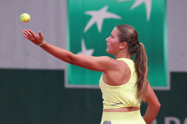 Ida Wobker (GER), Maedchen Einzel, Girls Singles Tennis - French Open 2026 - Roland Garros - Paris - - France - 31 May 2026. Copyright: xJuergenxHasenkopfx