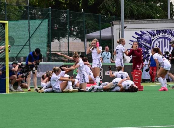 RECORD DATE NOT STATED Bonn, Hockey Final4, Finale, damen, mhc - dhc, Deutsche Feldhockey Meisterschaft 2026 31.05.2026, Deutsche Feldhockey Meisterschaft 2026 bonn Nordrheinwestfalen Deutschland