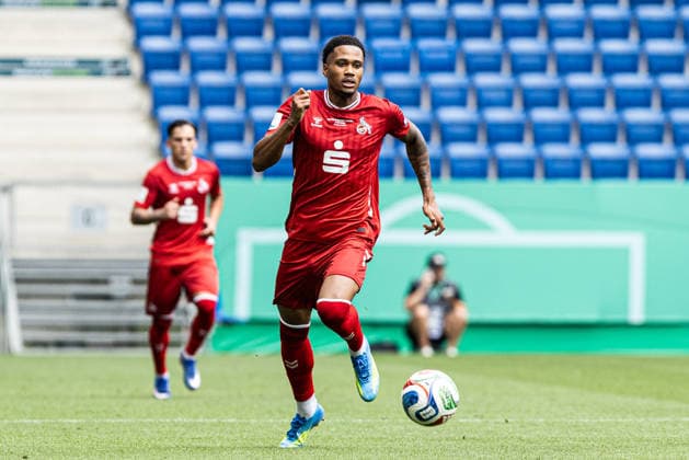 U19-DFB-Nachwuchsliga A, 2025 2026, Finale: TSG Hoffenheim U19 - 1. FC Köln U19; 31.05.2026 David Fürst (1. FC Köln U19, 2) U19-DFB-Nachwuchsliga A, 2025 2026, Finale: TSG Hoffenheim U19 - 1. FC Köln U19; PreZero Arena, Sinsheim; 31.05.2026 DFB regulations prohibit any use of photographs as image sequences and or quasi video. Copyright: xBEAUTIFULxSPORTS Buriakovx