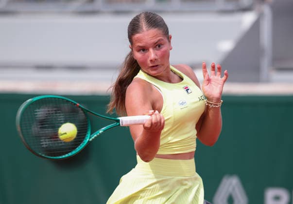 Ida Wobker (GER), Maedchen Einzel, Girls Singles Tennis - French Open 2026 - Roland Garros - Paris - - France - 31 May 2026. *** Ida Wobker GER , Girls Singles, Girls Singles Tennis French Open 2026 Roland Garros Paris France 31 May 2026 Copyright: xJuergenxHasenkopfx