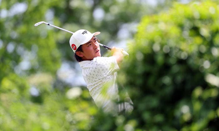 GOLF - Austrian Alpine Open KITZBUEHEL,AUSTRIA,31.MAY.26 - GOLF - DP World Tour, Austrian Alpine Open, GC Kitzbuehel-Schwarzsee-Reith. Image shows Kota Kaneko (JPN).  GEPAxpictures xAmirxBeganovic
