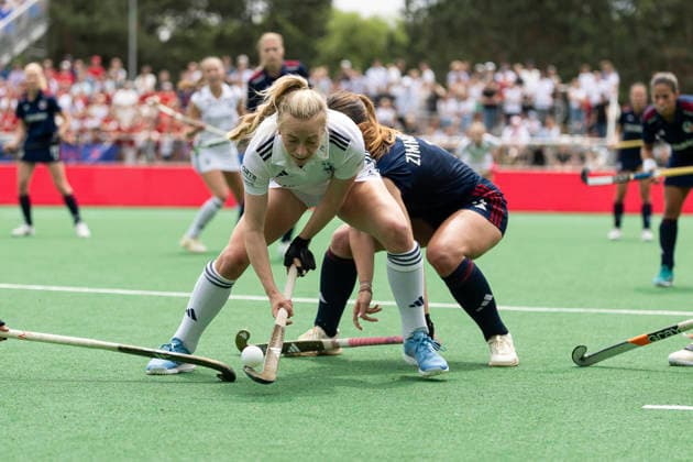 Deutsche Feldhockey-Meisterschaft der Damen Final4 - Düsseldorfer HC gegen Mannheimer HC, 31.05.2026 Deutsche Feldhockey-Meisterschaft der Damen Final4 - Düsseldorfer HC gegen Mannheimer HC am 31.05.2026 in Bonn. Düsseldorf wird Deutscher Meister der Frauen - Copyright: xBEAUTIFULxSPORTS KennyxBeelex