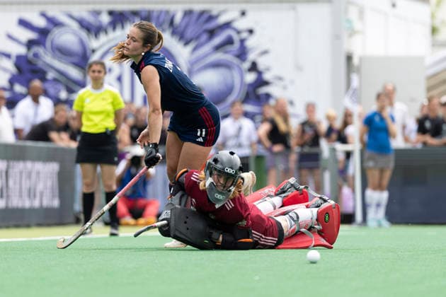 Deutsche Feldhockey-Meisterschaft der Damen Final4 - Düsseldorfer HC gegen Mannheimer HC, 31.05.2026 Deutsche Feldhockey-Meisterschaft der Damen Final4 - Düsseldorfer HC gegen Mannheimer HC am 31.05.2026 in Bonn. Düsseldorf wird Deutscher Meister der Frauen - Copyright: xBEAUTIFULxSPORTS KennyxBeelex