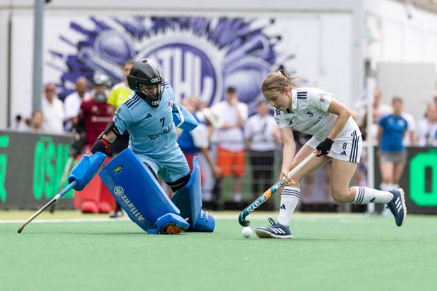 Deutsche Feldhockey-Meisterschaft der Damen Final4 - Düsseldorfer HC gegen Mannheimer HC, 31.05.2026 Deutsche Feldhockey-Meisterschaft der Damen Final4 - Düsseldorfer HC gegen Mannheimer HC am 31.05.2026 in Bonn. Düsseldorf wird Deutscher Meister der Frauen - Copyright: xBEAUTIFULxSPORTS KennyxBeelex