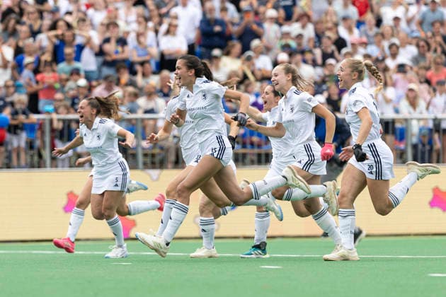 Deutsche Feldhockey-Meisterschaft der Damen Final4 - Düsseldorfer HC gegen Mannheimer HC, 31.05.2026 Deutsche Feldhockey-Meisterschaft der Damen Final4 - Düsseldorfer HC gegen Mannheimer HC am 31.05.2026 in Bonn. Düsseldorf wird Deutscher Meister der Frauen - Copyright: xBEAUTIFULxSPORTS KennyxBeelex