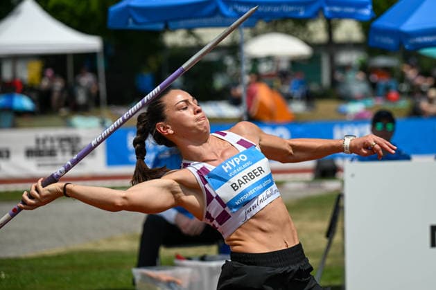 ATHLETICS - Hypomeeting Goetzis 2026 GOETZIS,AUSTRIA,31.MAY.26 - ATHLETICS - World Athletics Combined Events Tour, Hypomeeting, heptathlon, javelin throw. Image shows Ellen Barber (GBR).  GEPAxpictures xOliverxLerch